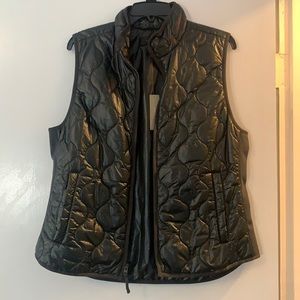 Jcrew arm green vest